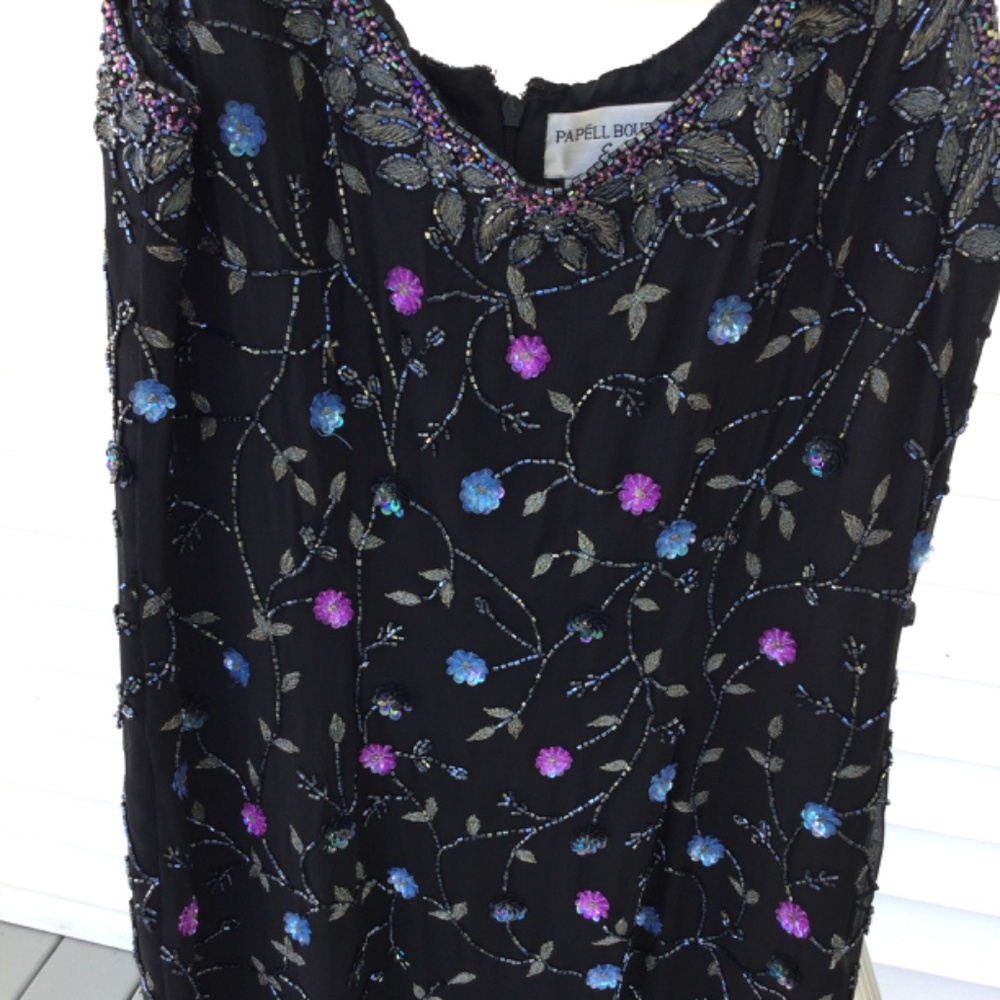 Papell Boutique Evening Formal gown, size 6 - Picture 3 of 7